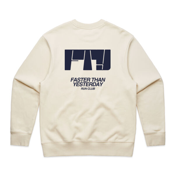 FTY Navy Logo Crew - Mens/Unisex Thumbnail