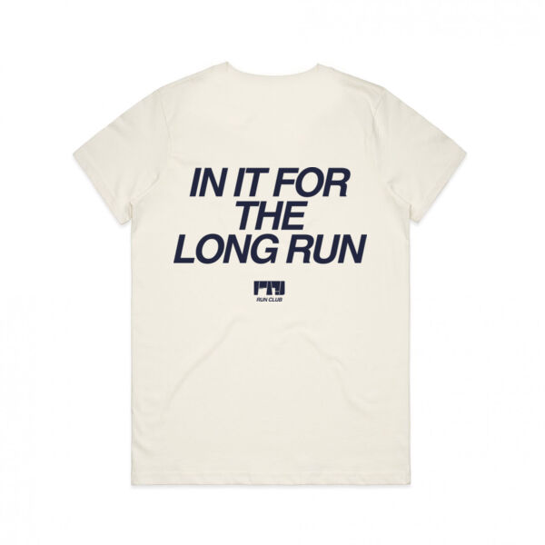 FTY In It For The Long Run Statement Tee - Womens Thumbnail