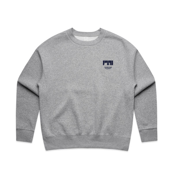 FTY Logo Relaxed Crew - Womens Thumbnail