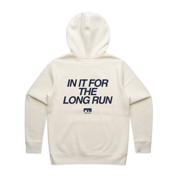 FYT In It For The Long Run Statement Hoodie - Womens Thumbnail